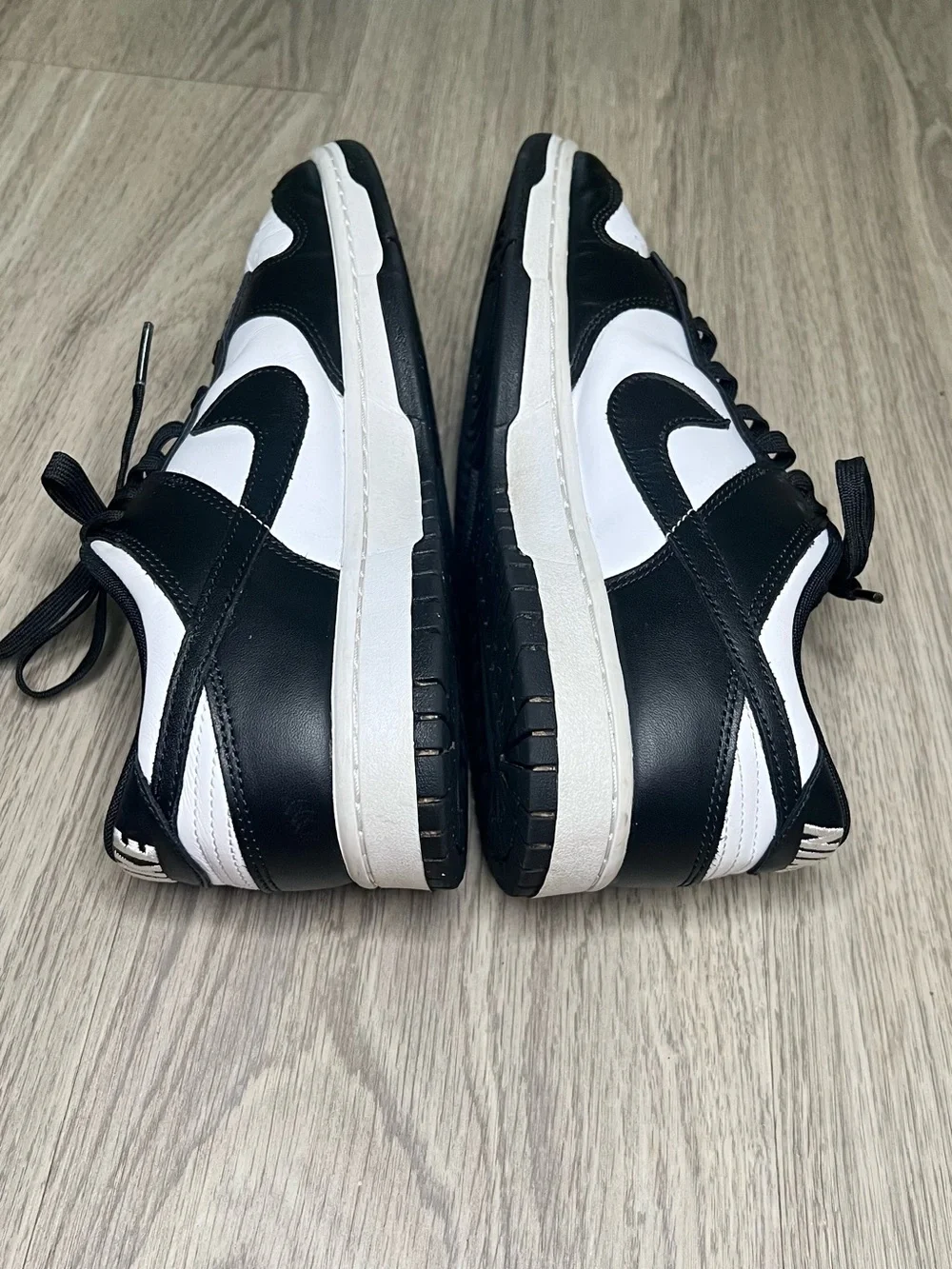 Nike Dunk Low Retro White Black Panda Shoes DD1391-100 Men's Sz 10.5